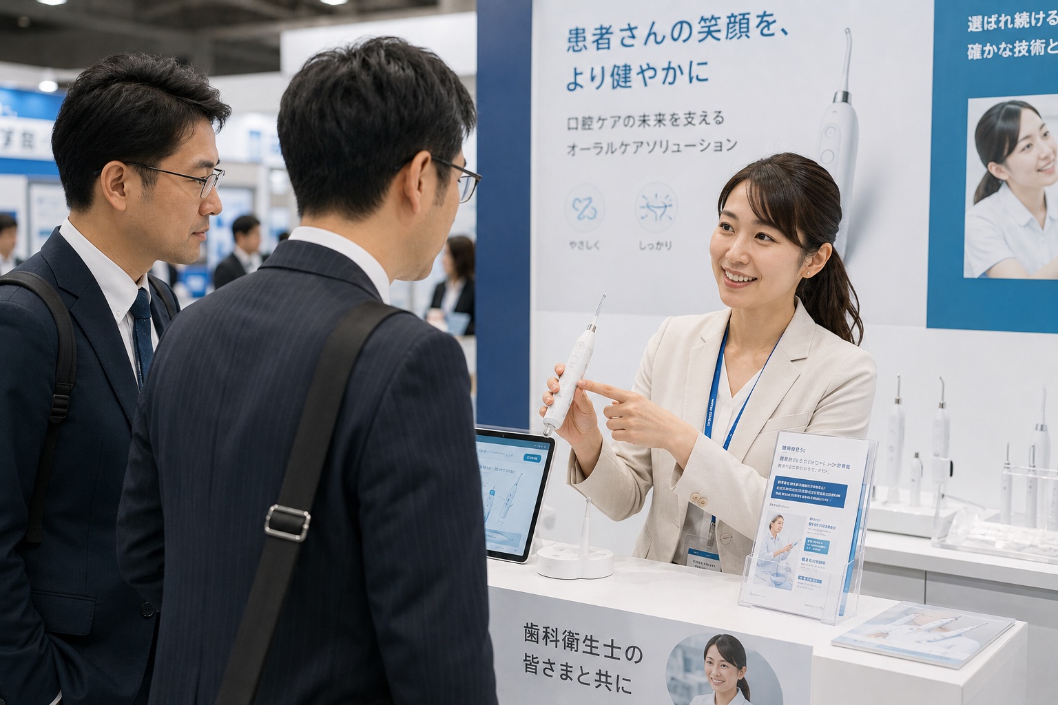 企業で活躍する歯科衛生士のイメージ