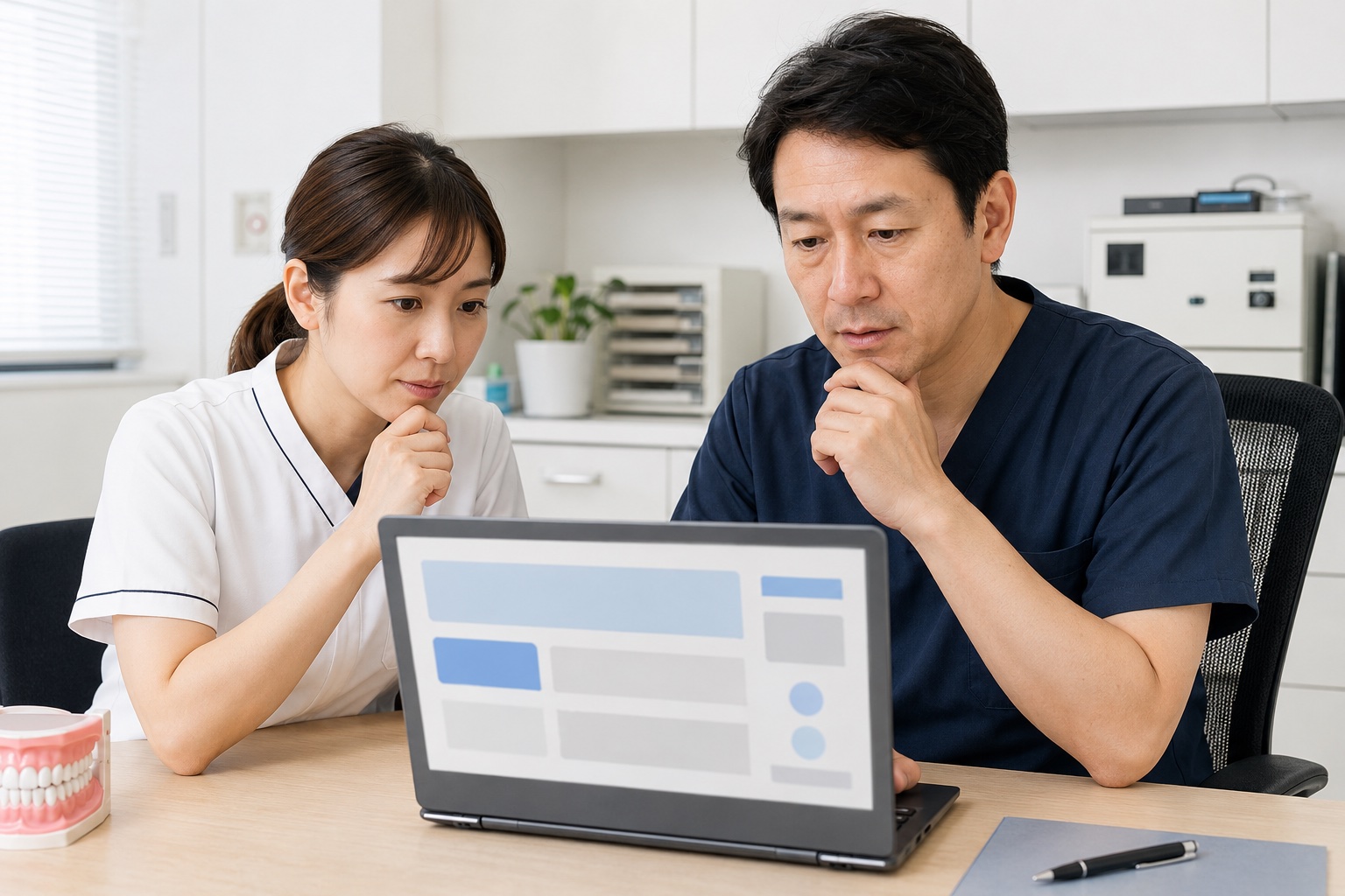 歯科のNG表現を確認するイメージ