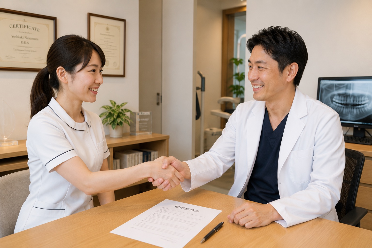 人材確保・定着のための助成金のイメージ