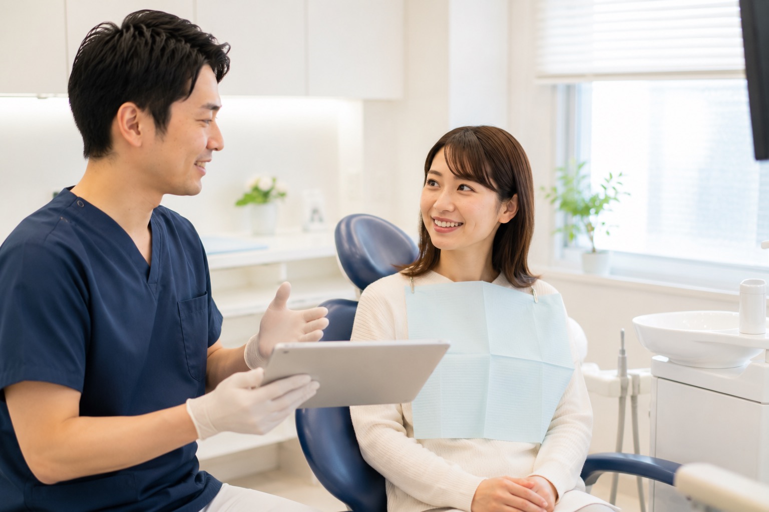 患者満足度向上のイメージ