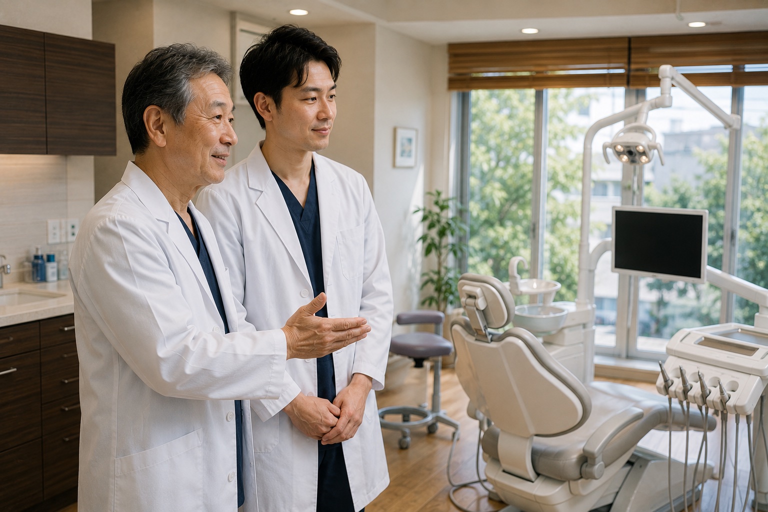引退と事業承継のイメージ