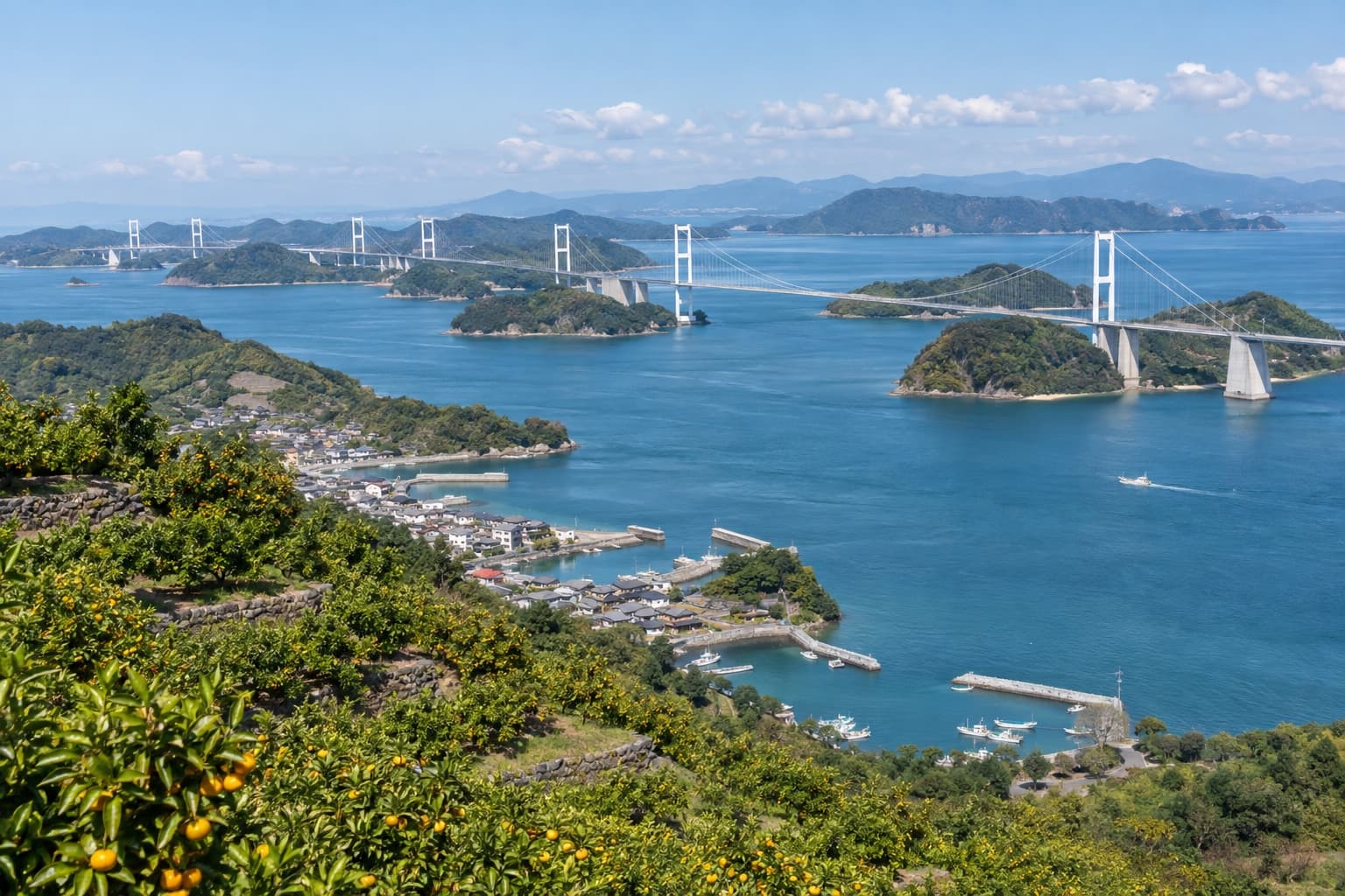 愛媛県の主要エリアの地図