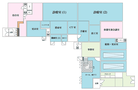 医療法人社団 さくま歯科医院平面図