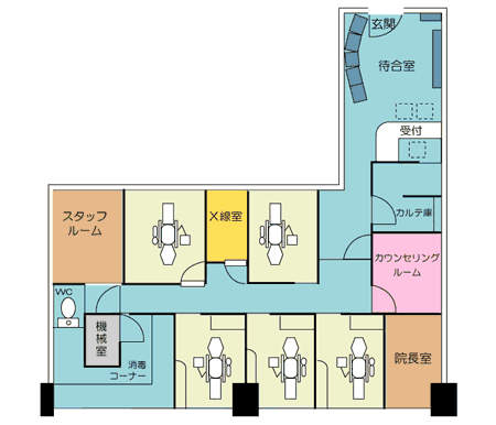 医療法人輝有会 仙崎昭憲医院平面図