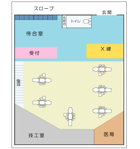 山田歯科医院平面図