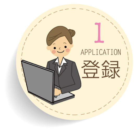 登録（Application）